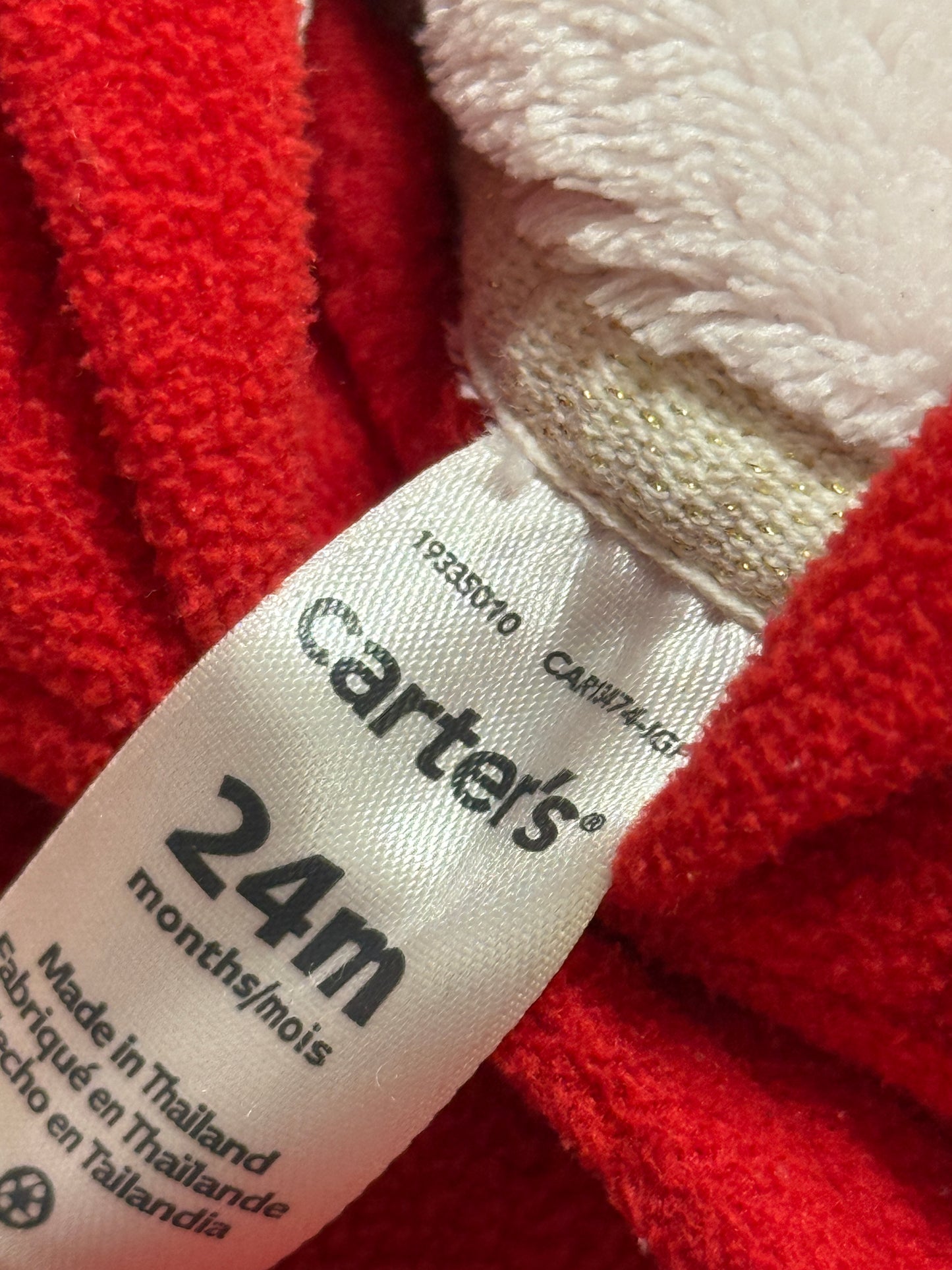 Carter's Button Up Jacket Fleece 24m
