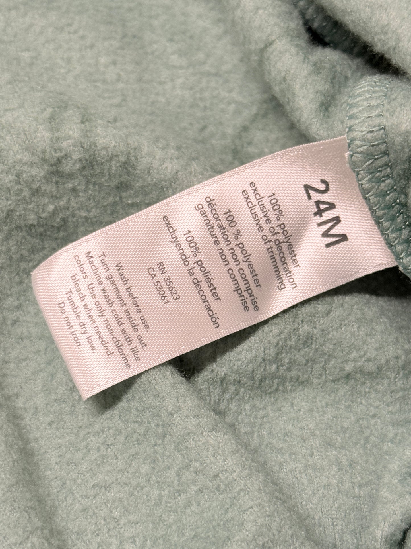Dino Sleeper Fleece 24m