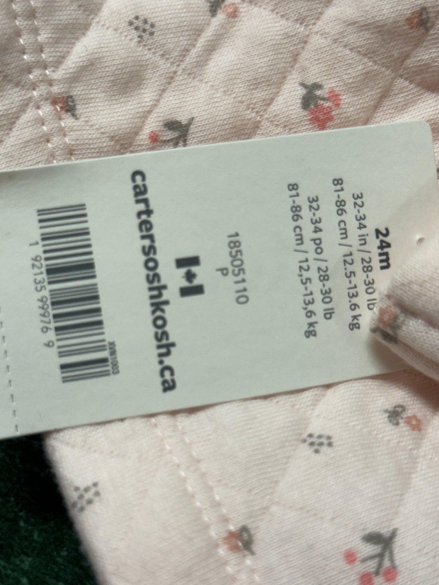 Carter's 3pc NWT Set 24M