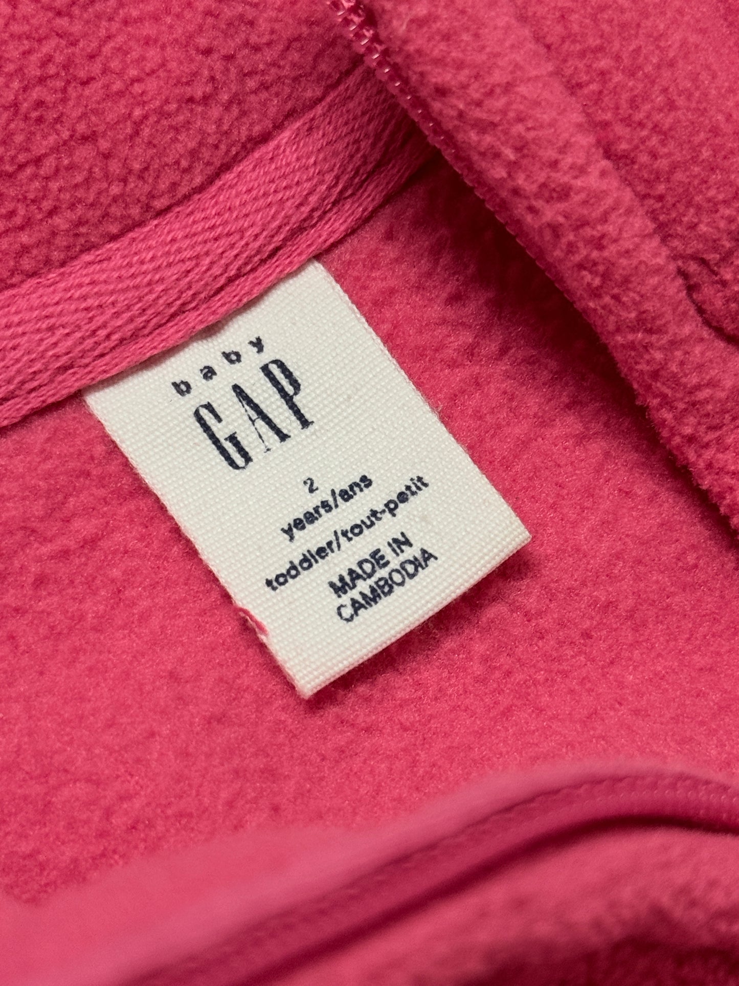 Gap Fleece Pullover 2T