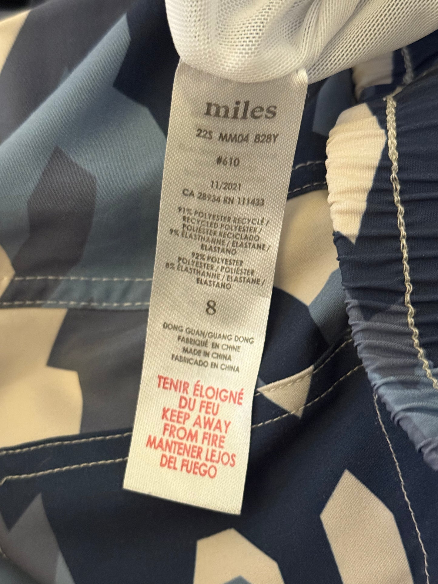 Miles Swim Shorts 8y