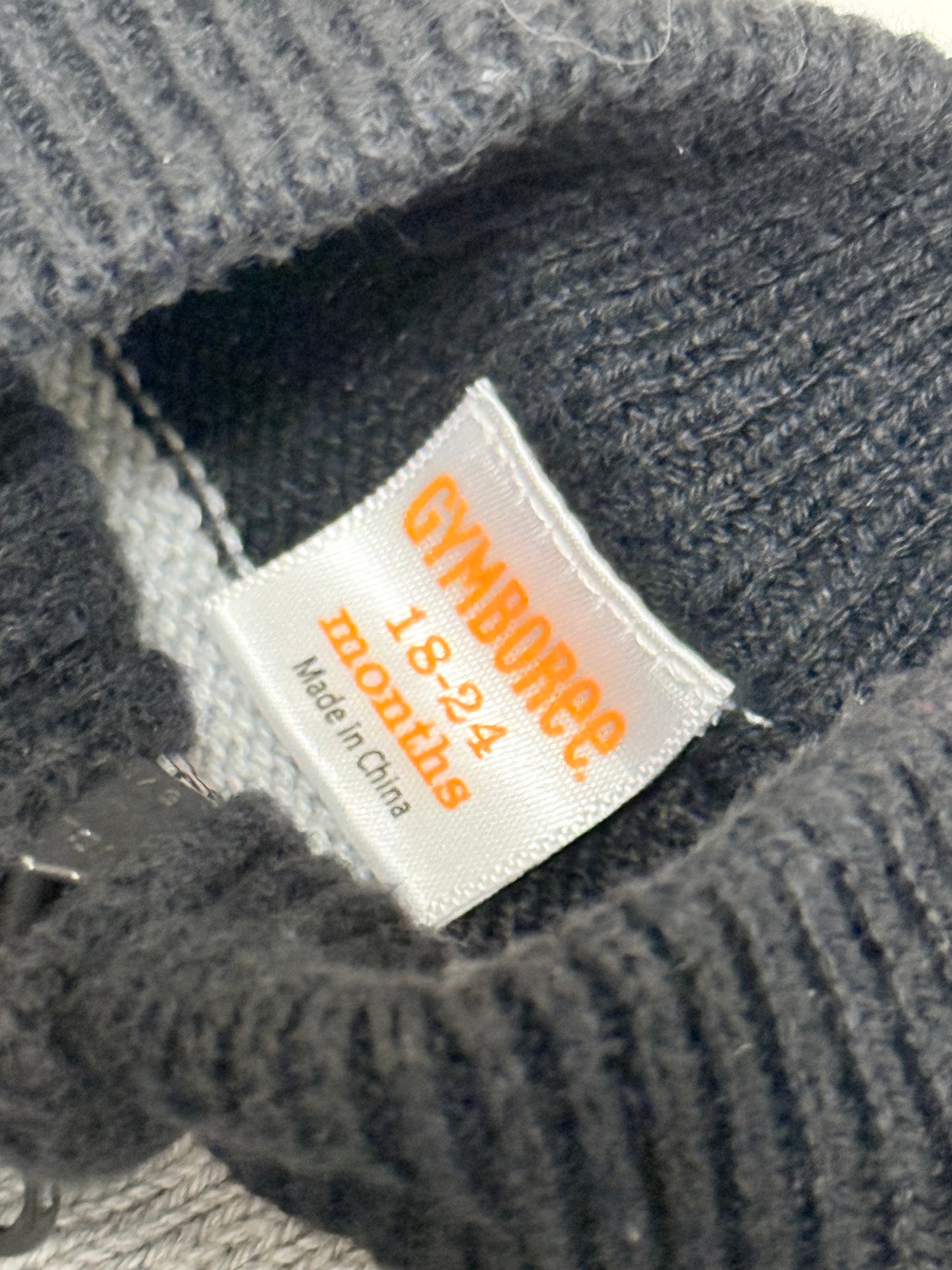 Gymboree 18-24m Striped Zip Up Sweater