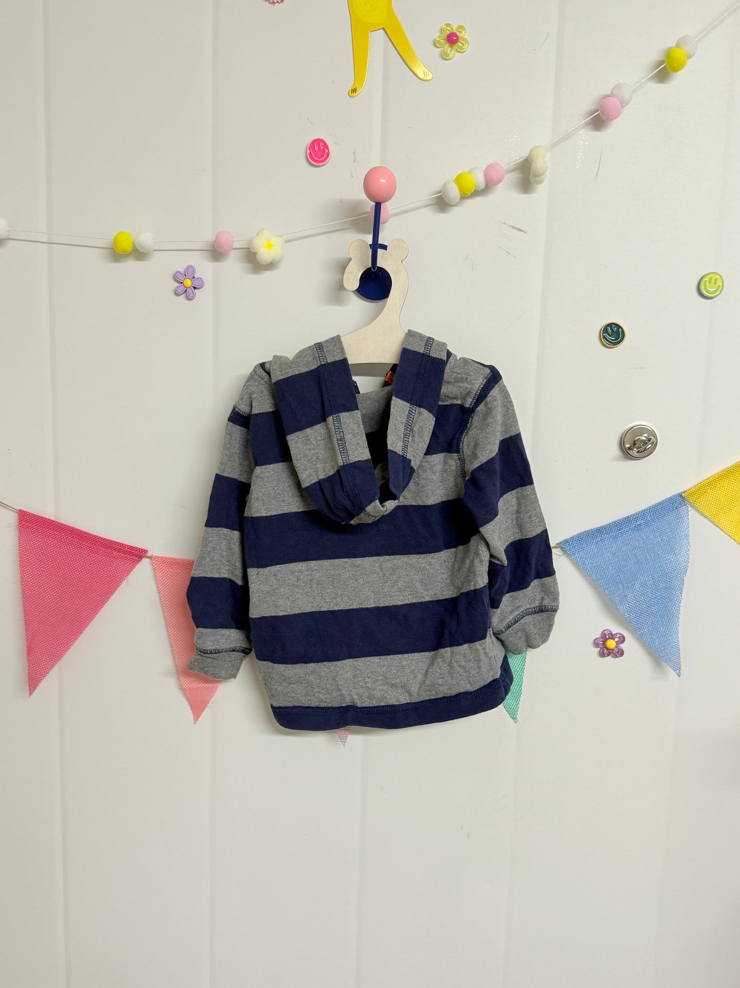 Striped Hoodie Carter's 18m