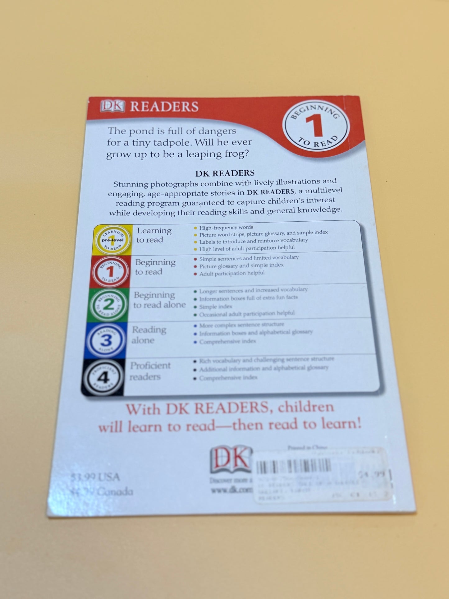 Tale of a Tadpole - Book