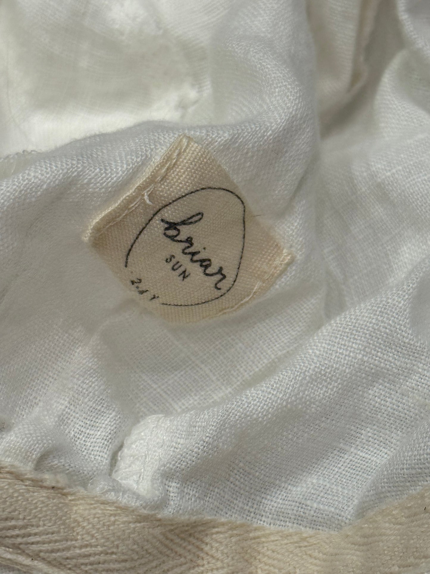 Briar Linen Sun Hat 2-4y