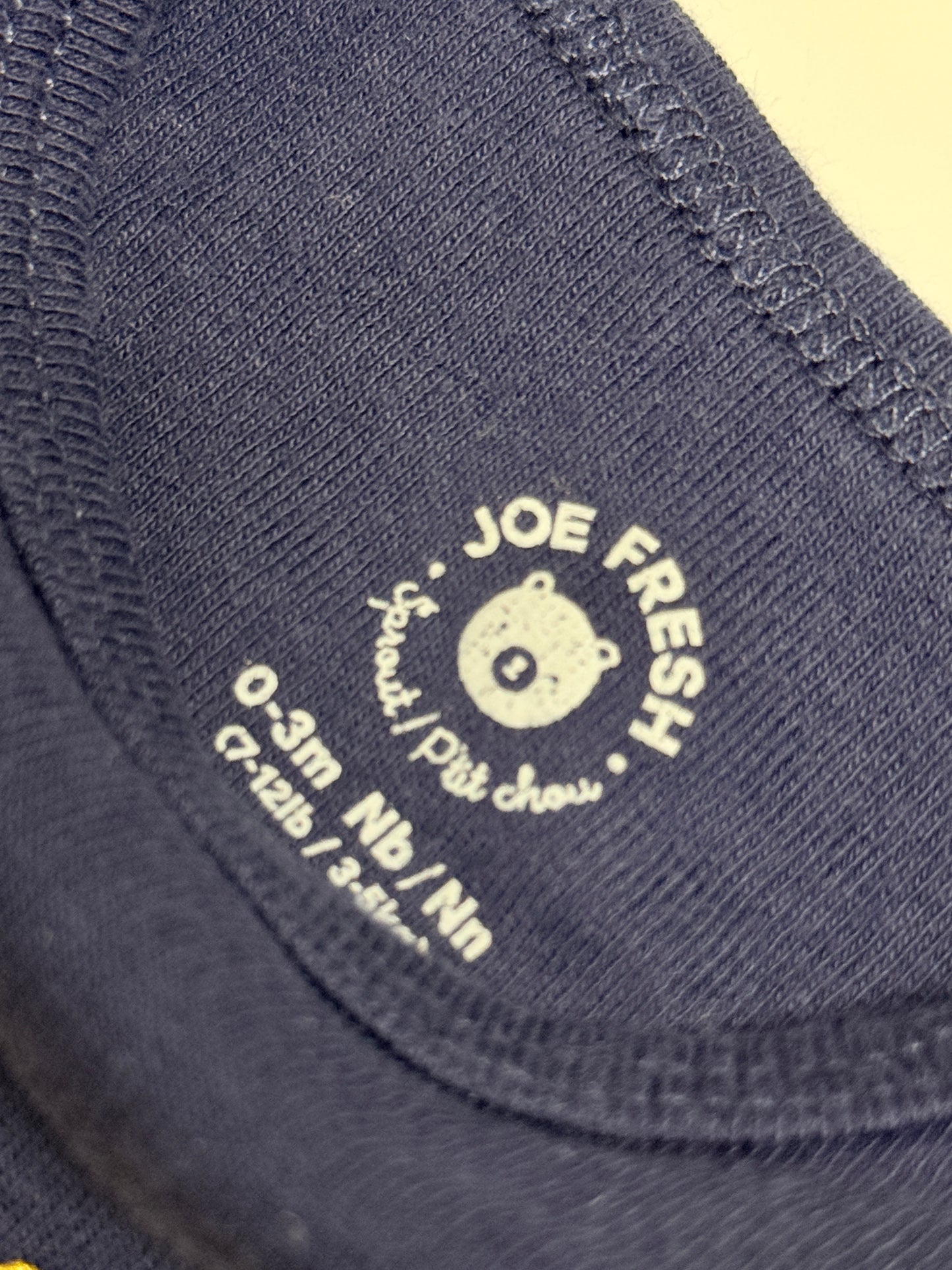 Joe Fresh Silent Night ya Right 0-3m