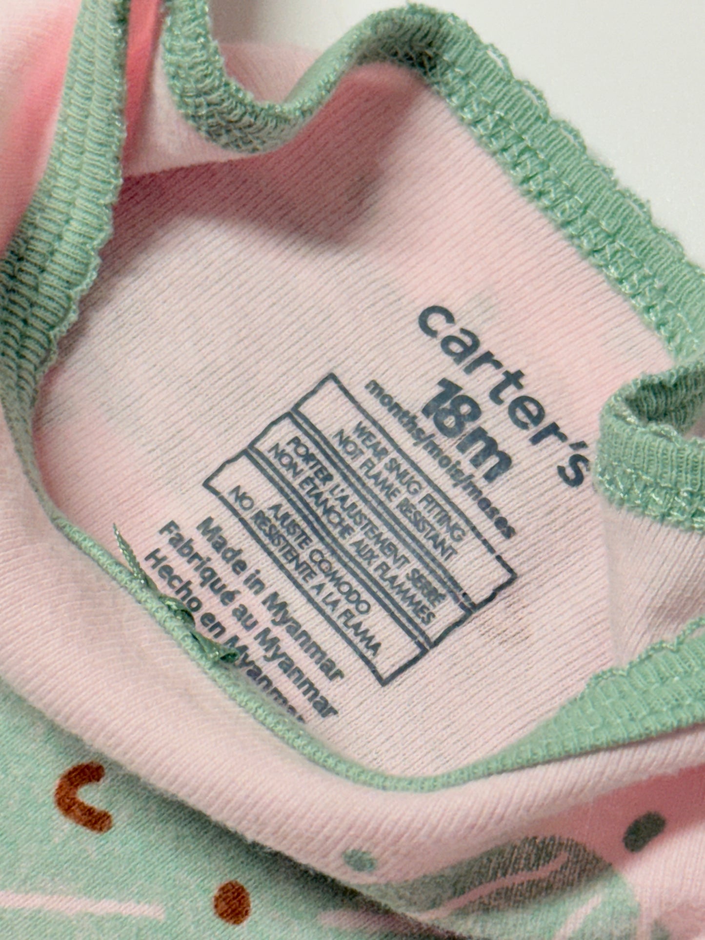 Carter's Cactus 18m 2pc PJ Set