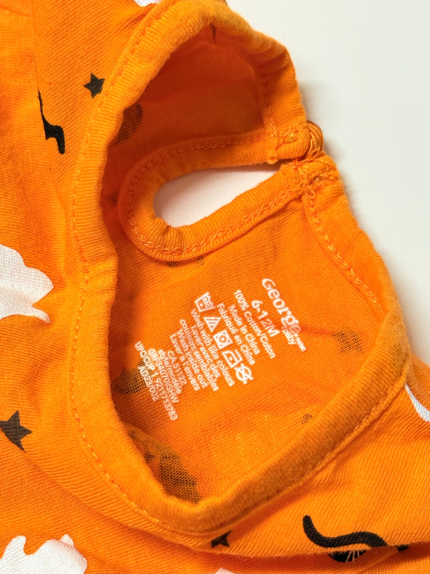 George 6-12m Halloween Dress