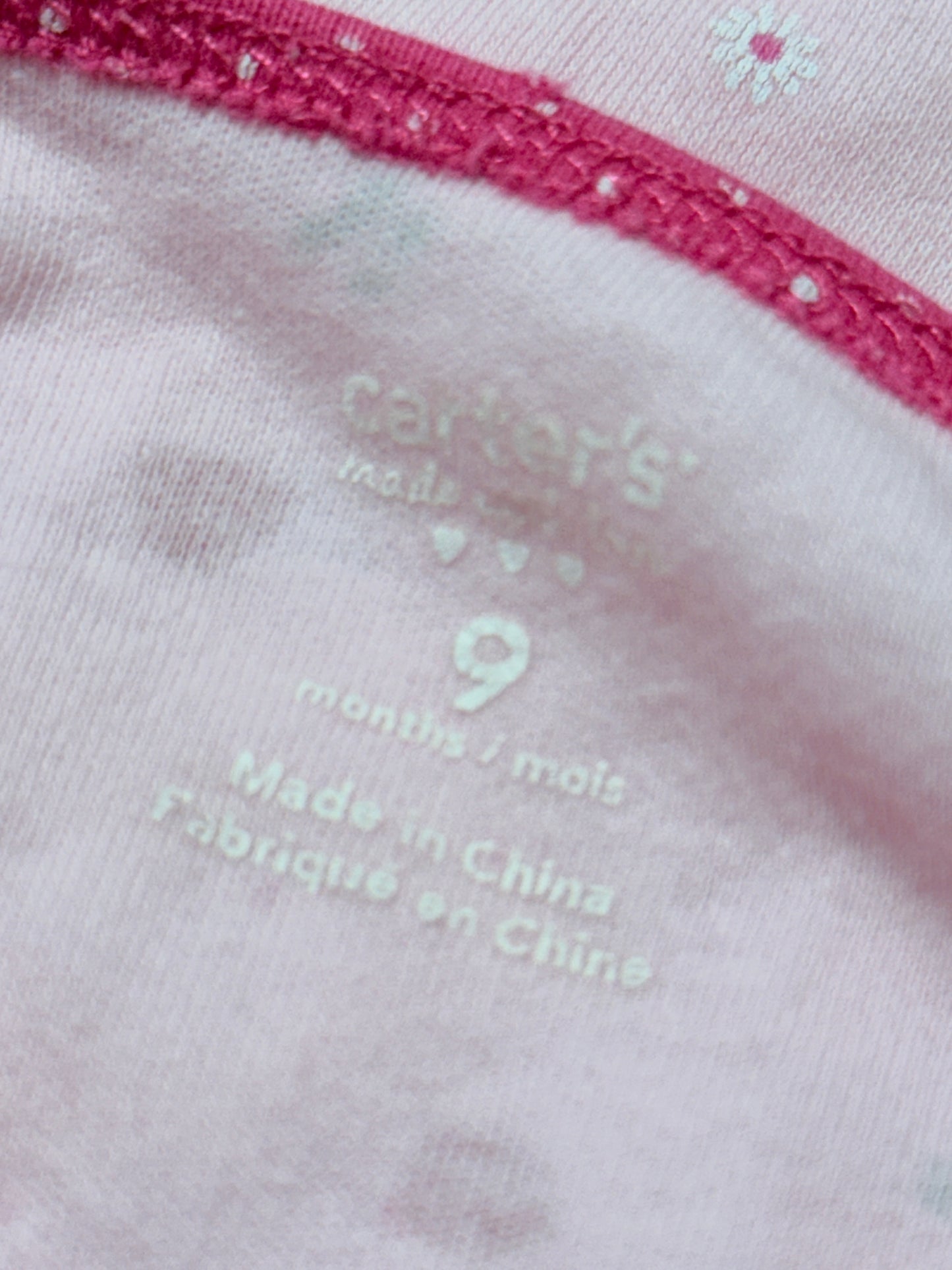 Carter's 9m Lady Bug Sleeper