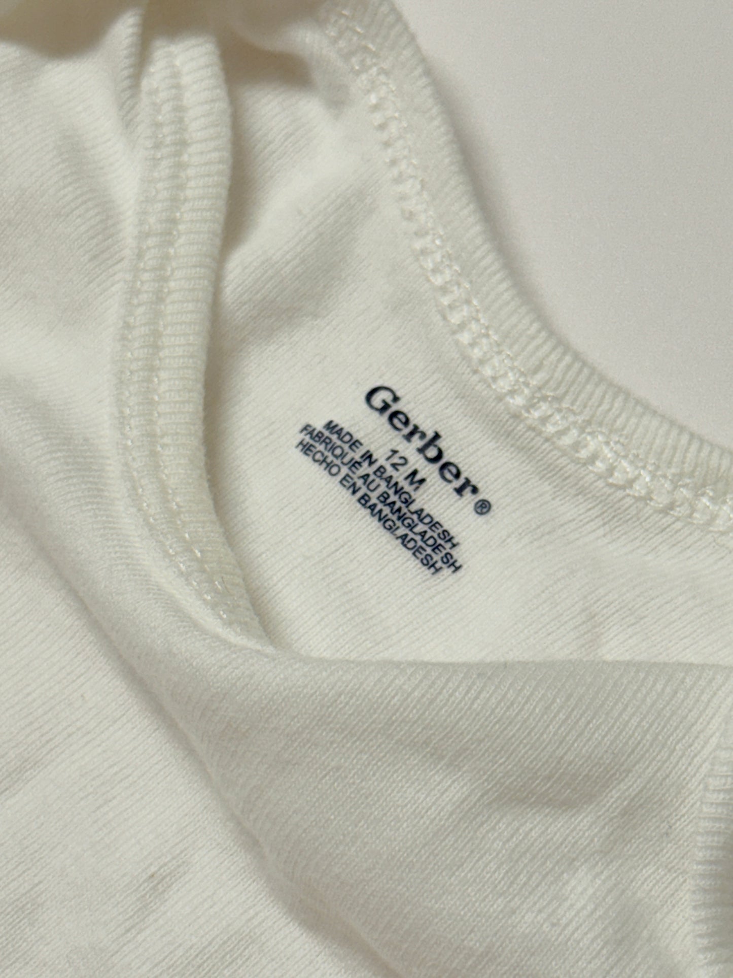 Gerber 12m Onesie