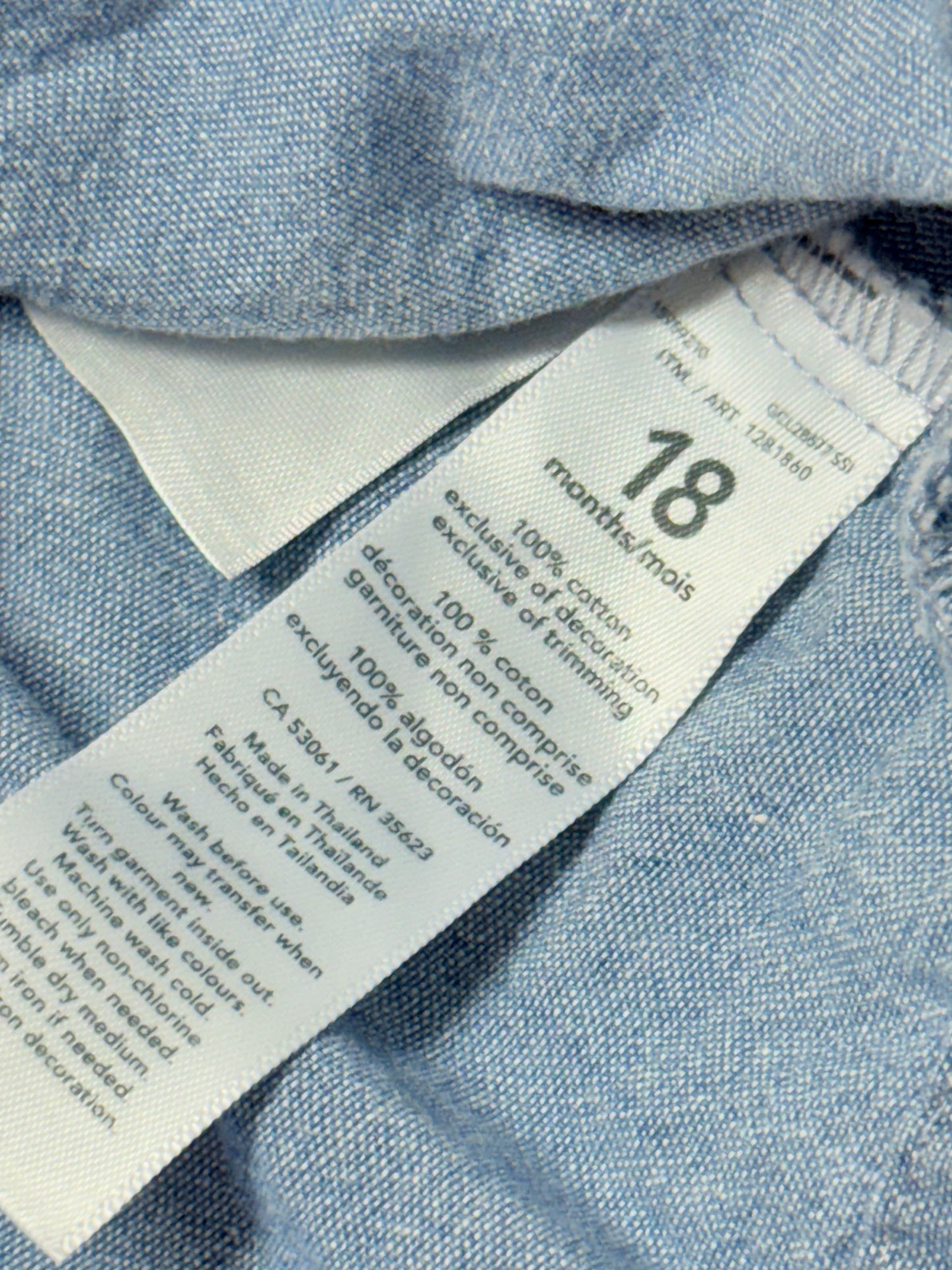 Carter's 2pc Set Butterfly 18m