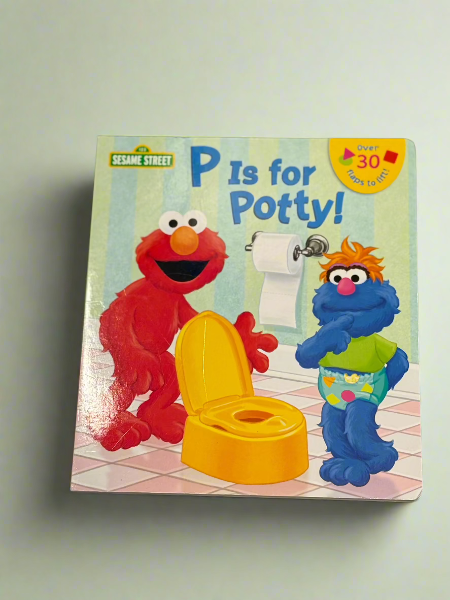 Elmo P is for Potty - Book