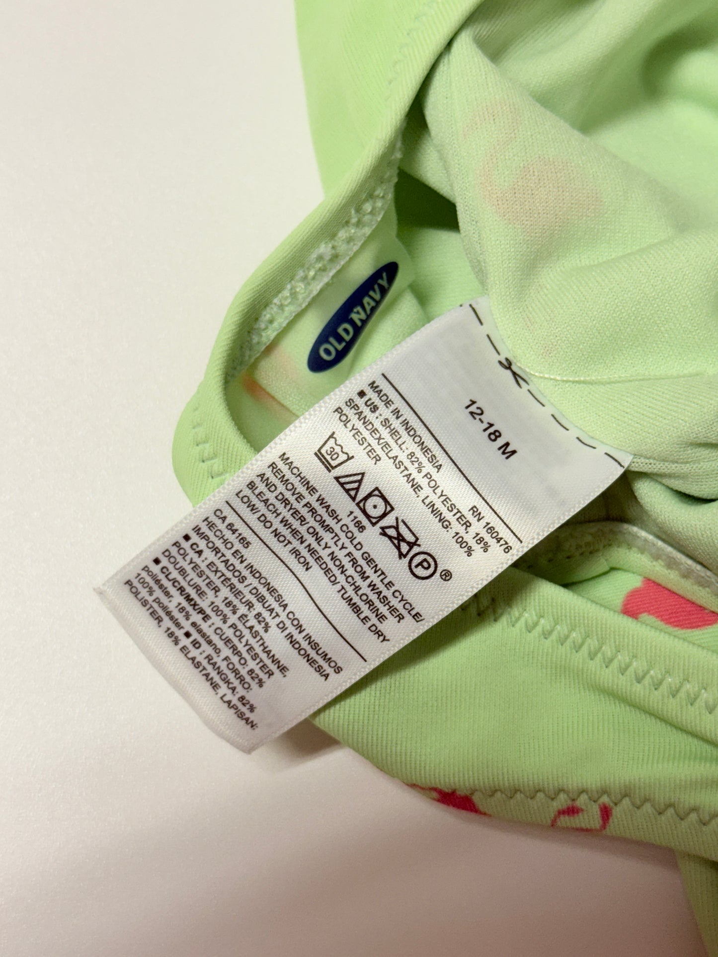 Old Navy Swimsuit 12-18m