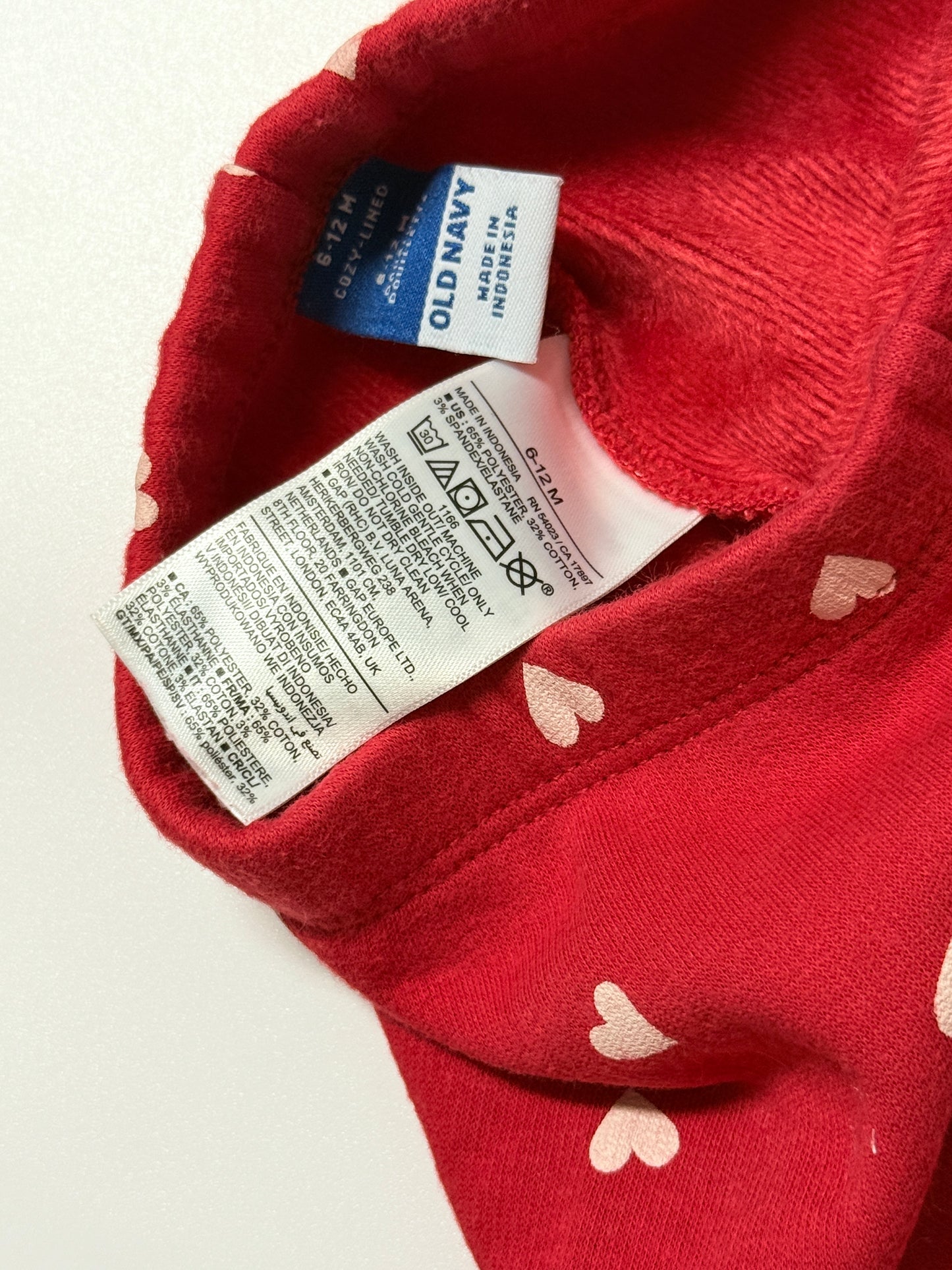 Old Navy 6-12m Lined Leggings