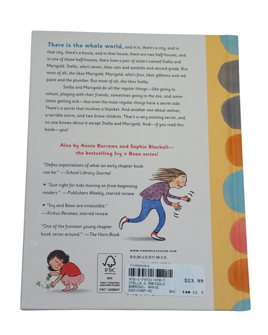 Annie Barrows Stella et Marigold Livre 1 pour jeunes lecteurs