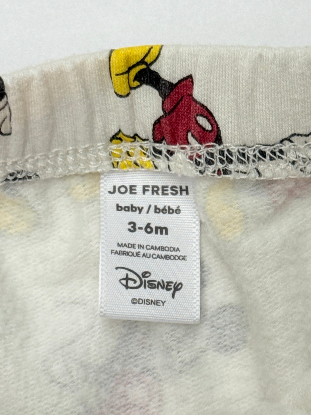 Joe Fresh Disney Mickey Mouse Joggers 3-6M