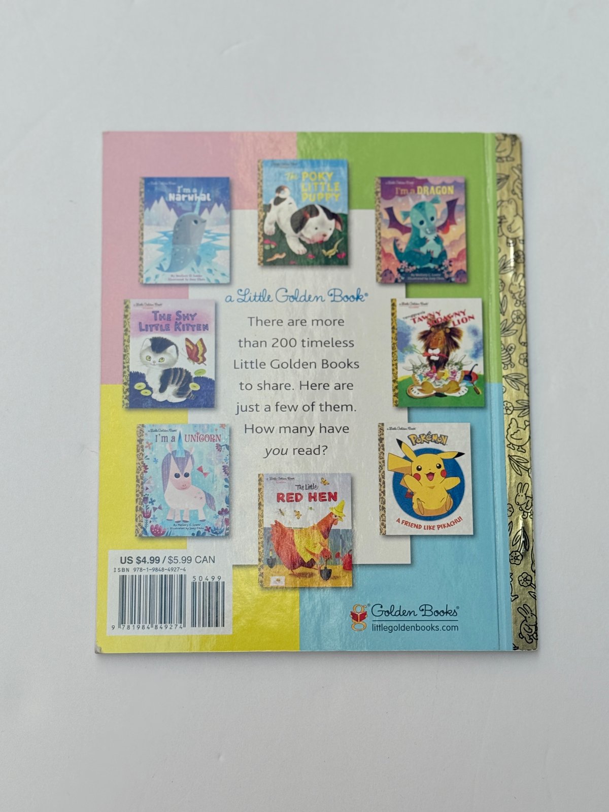 Pokémon The ABC Book Little Golden Book