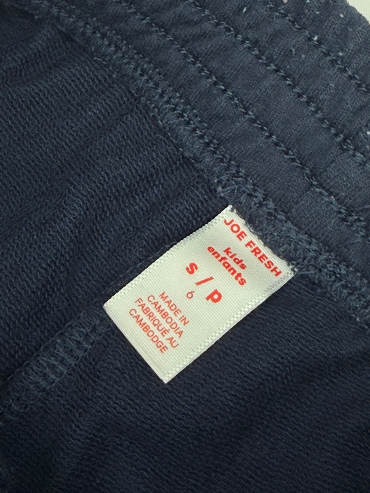 Joe Fresh Navy Shorts Size 6
