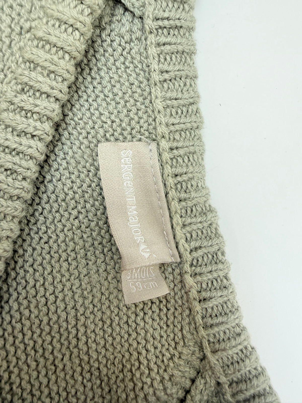 Sergent Major Sage Knit Wrap Cardigan 3M