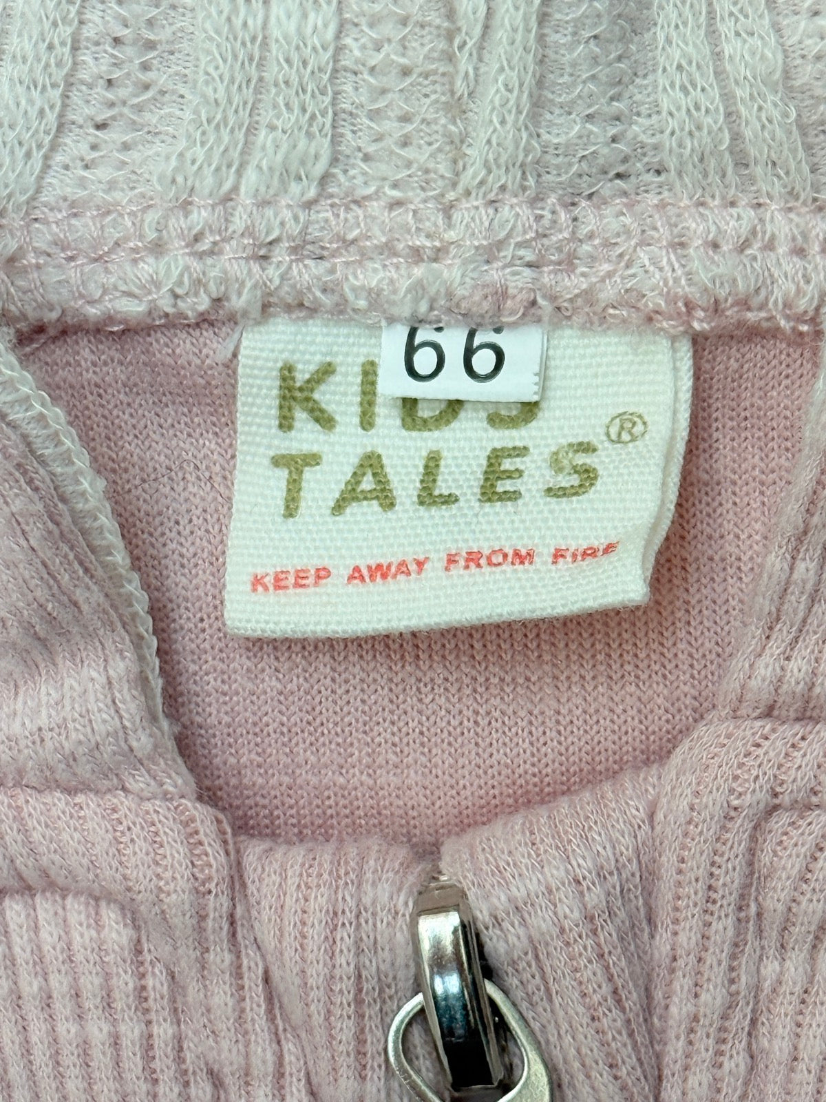 Kids Tales Bunny Hooded Romper 3-6M