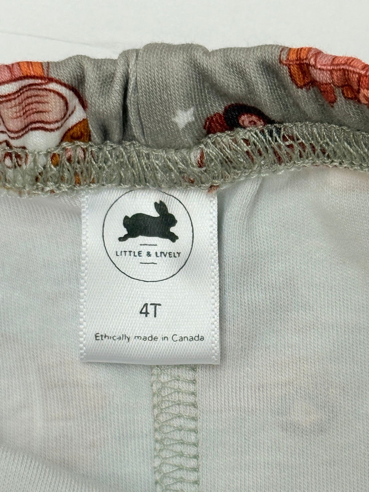 Little & Lively Car Print Leggings 4T