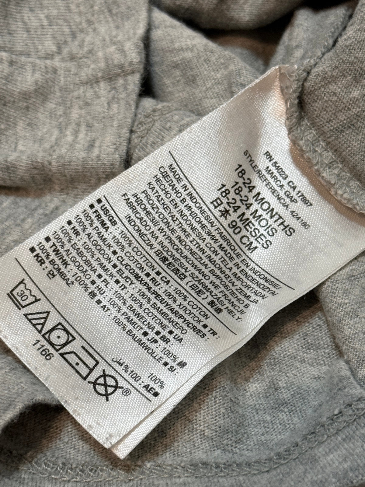 babyGap Leopard Graphic Tee 18-24m