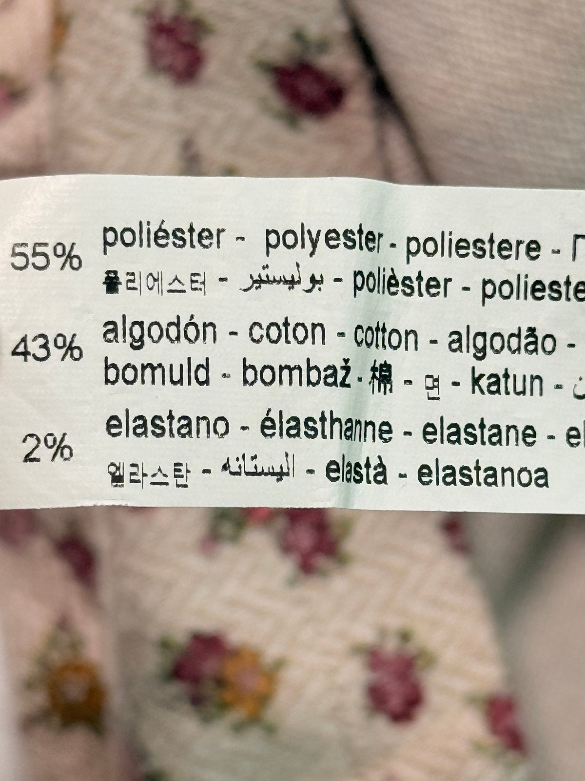 Zara Floral Ruffle Dress 3-6M