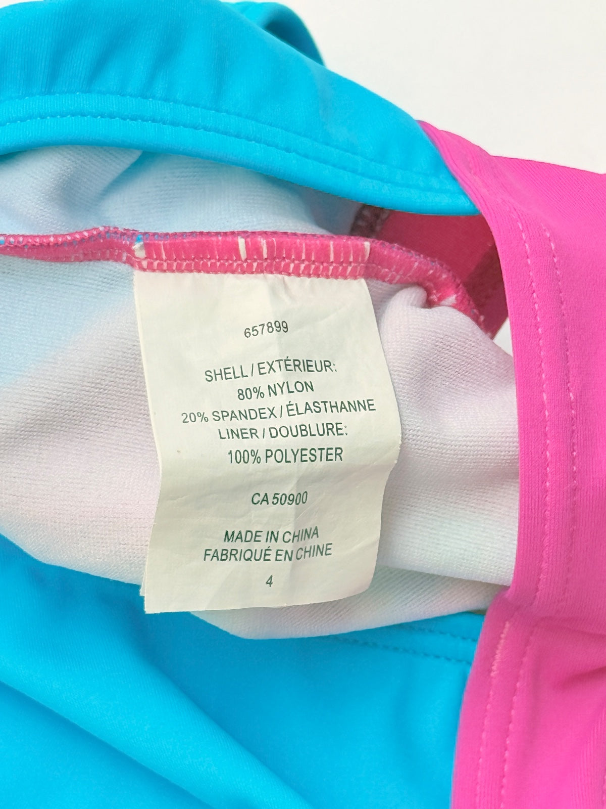Speedo Tie-Dye Swimsuit Size 4