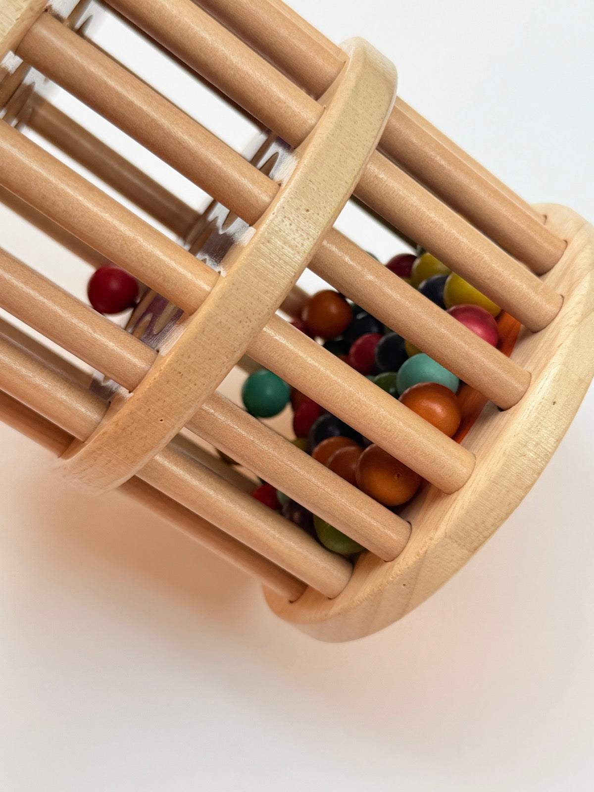 XXLG B. Toys Wooden Rain Stick Rattle