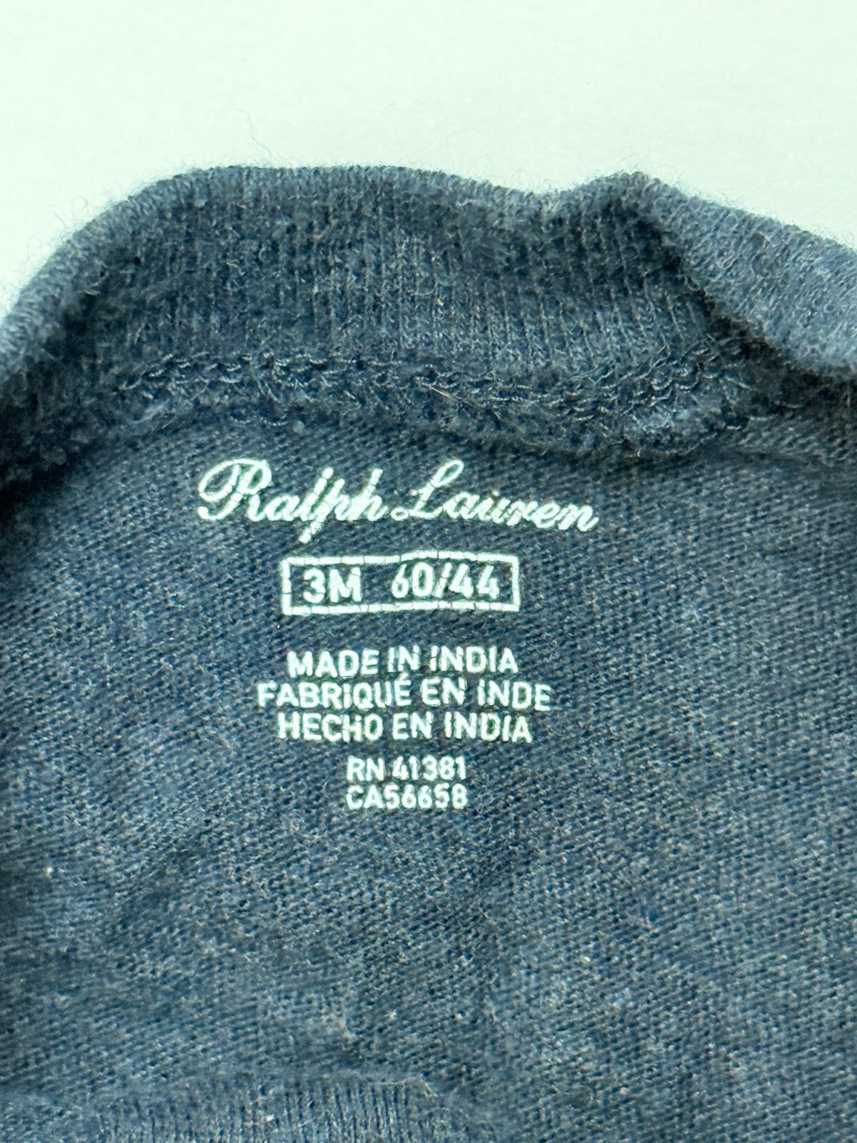 Ralph Lauren Navy Polo Shirt 3M
