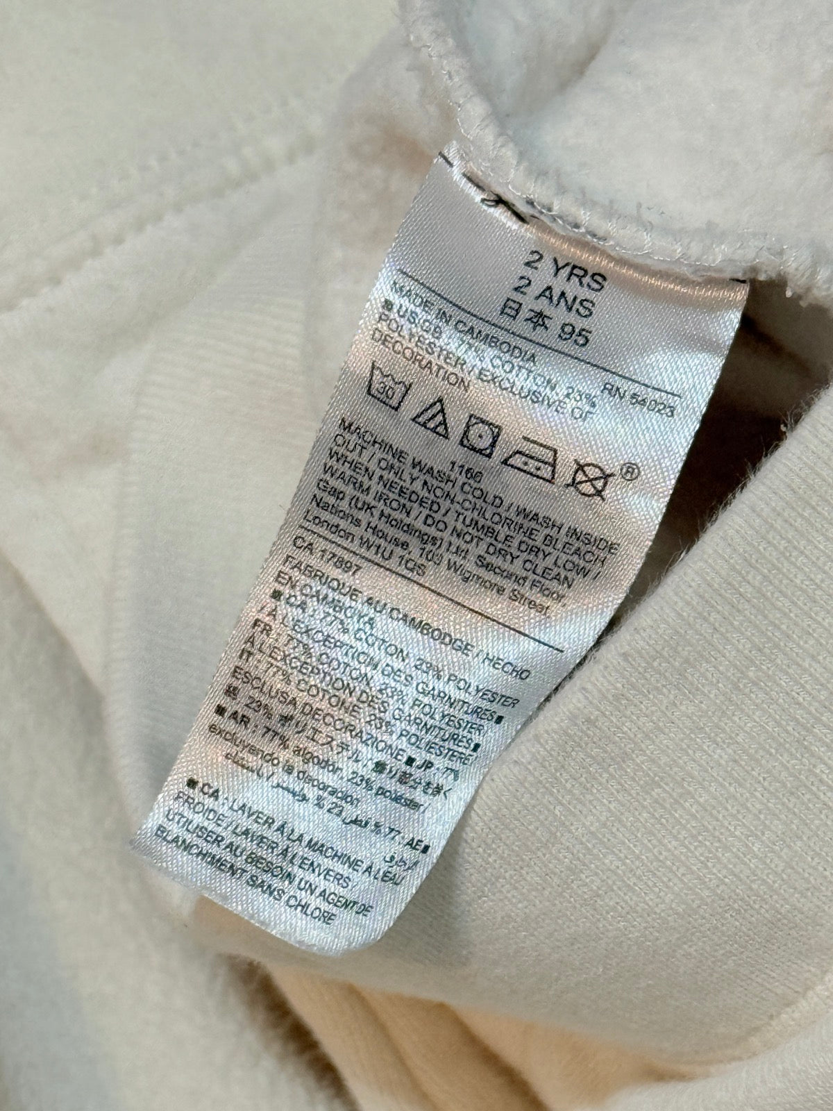 Baby Gap Fleece Quarter-Zip Set Size 2T