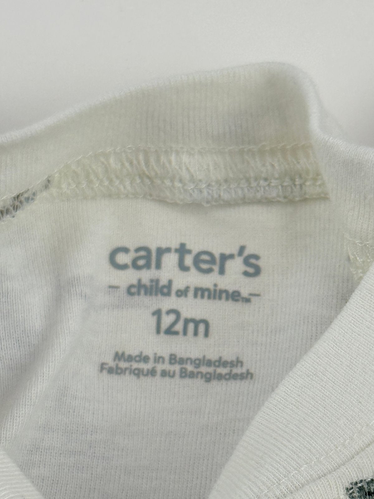 Carter's Child of Mine Airplane Overalls Set 12M