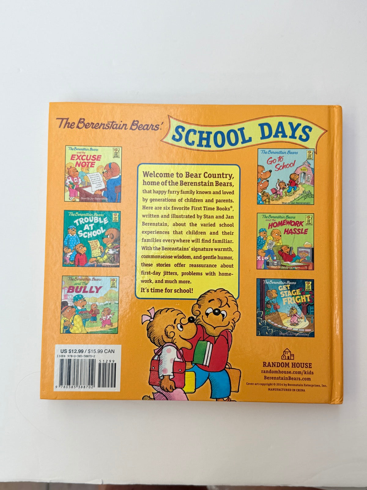 Stan & Jan Berenstain School Days 6-Book Bundle