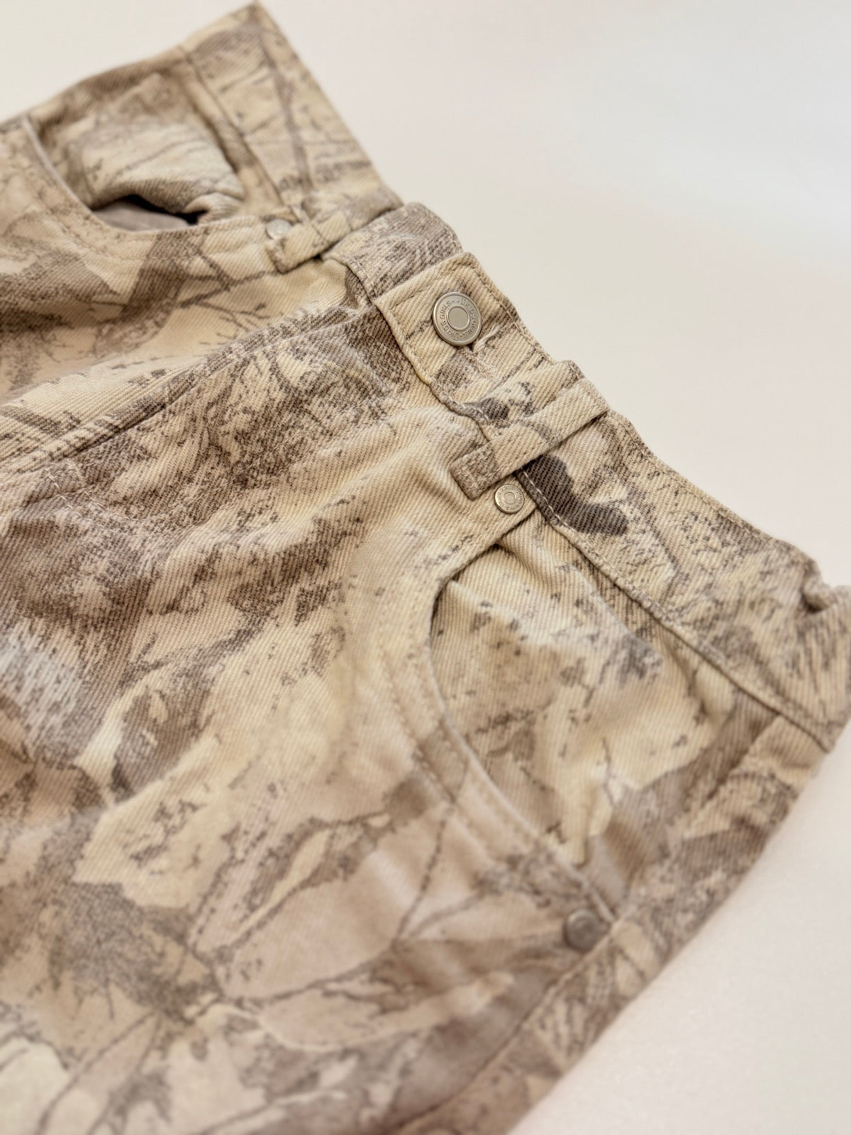 Urban Planet Snow Camo Jeans with Bow Pockets 10-11Y
