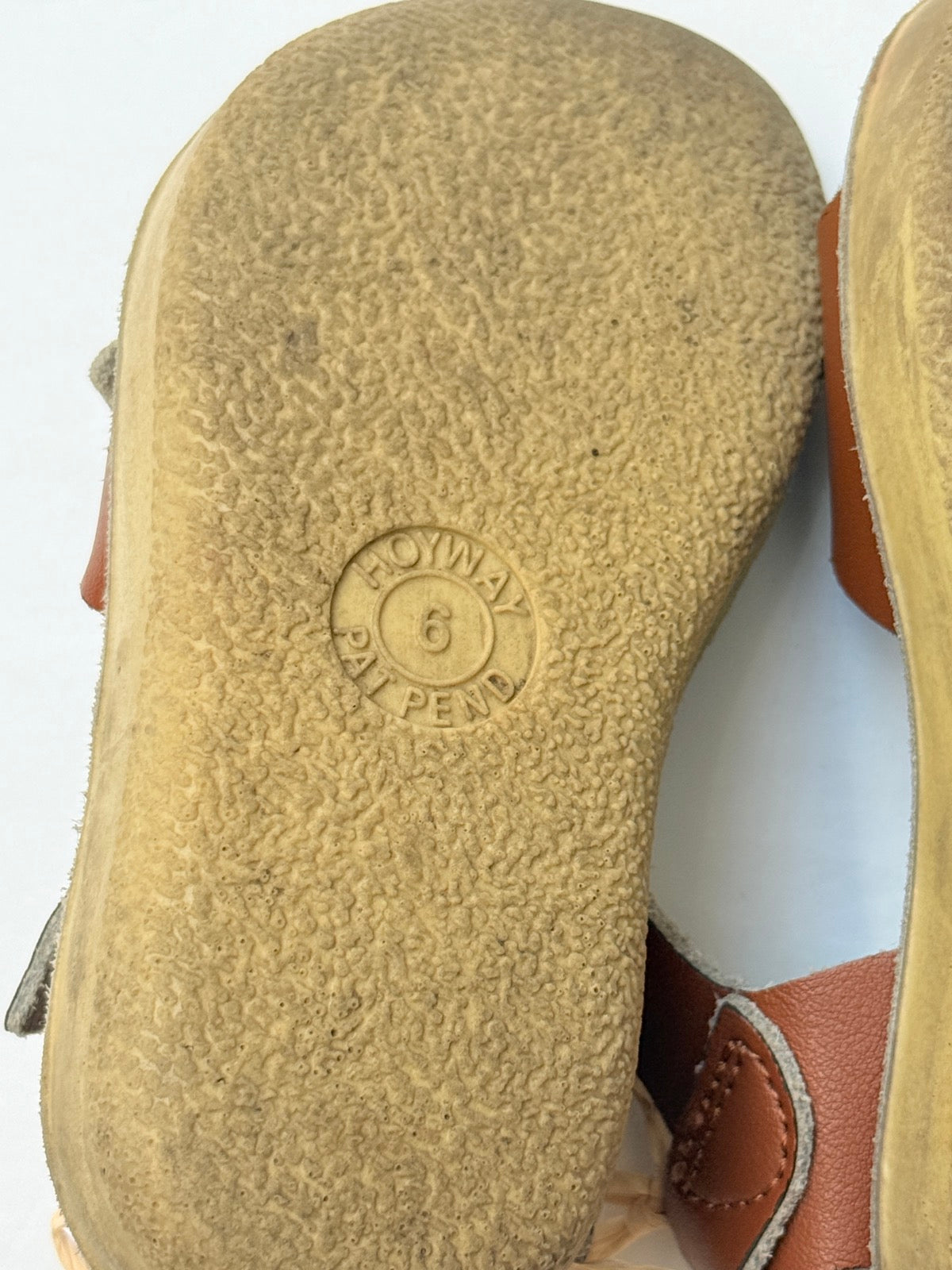 Salt Water Sandals Surfer Brown Leather Size 6