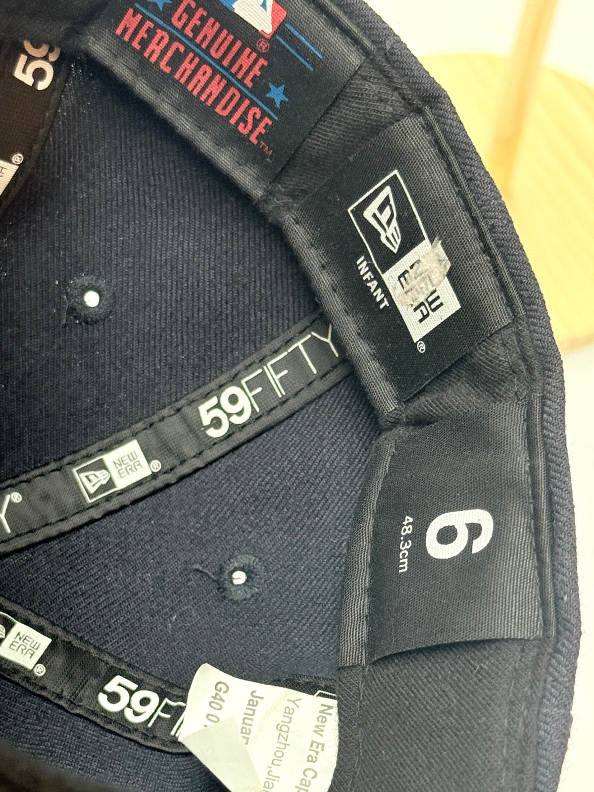 New Era NY Yankees 59Fifty Fitted Cap 12-24m