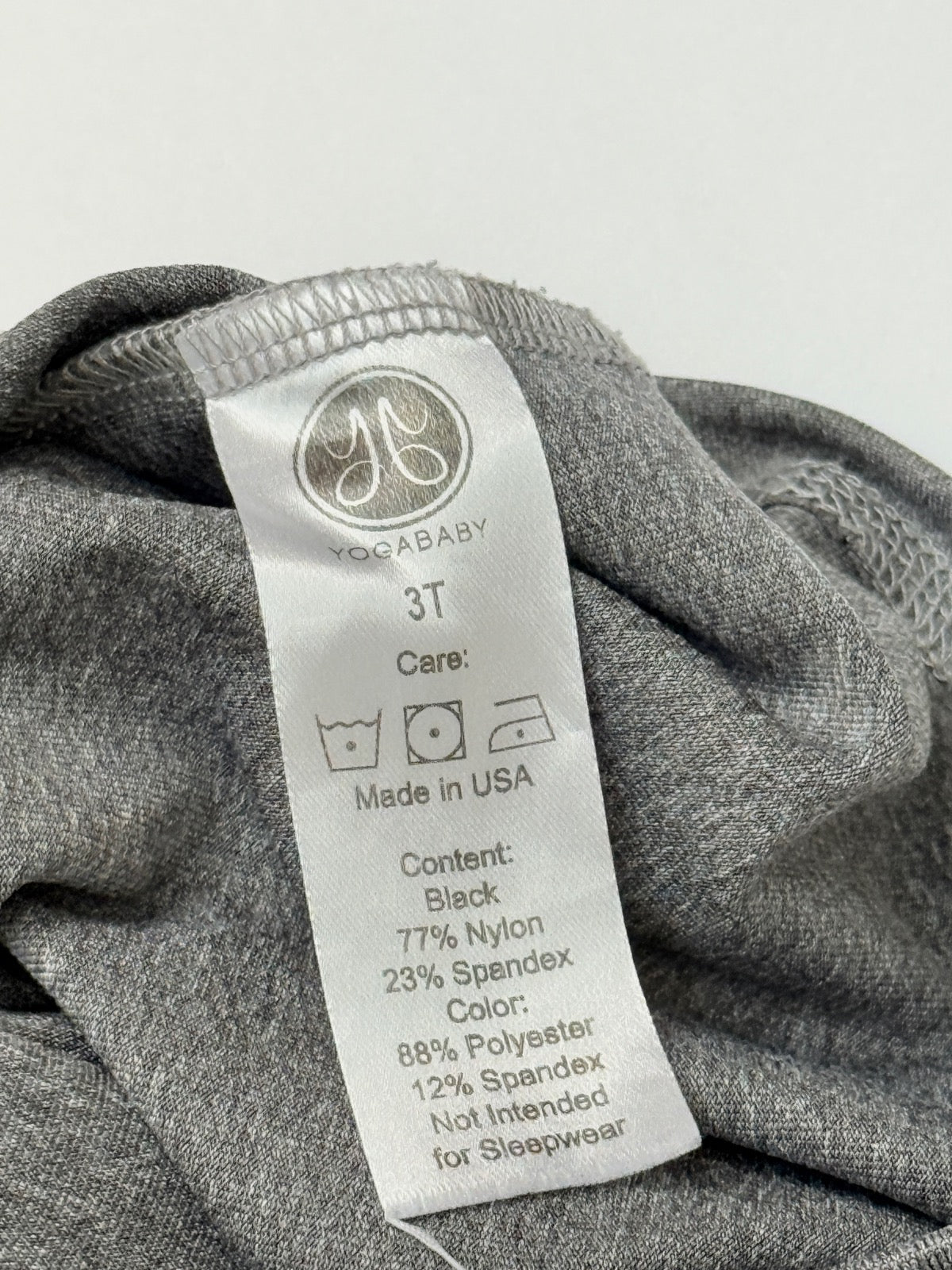 Yogababy Gray T-Shirt 3T