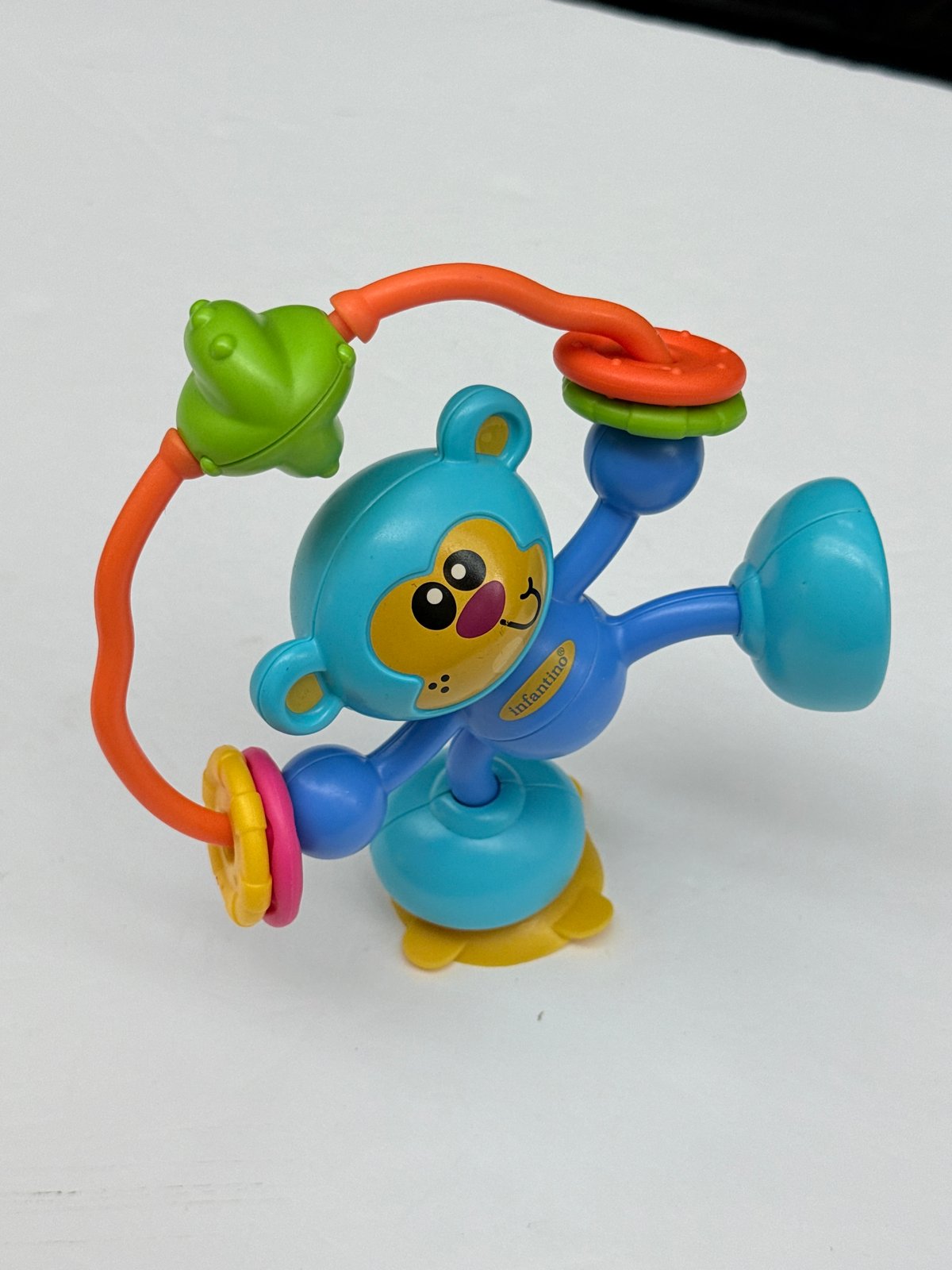 Infantino Stick & Spin Monkey High Chair Toy