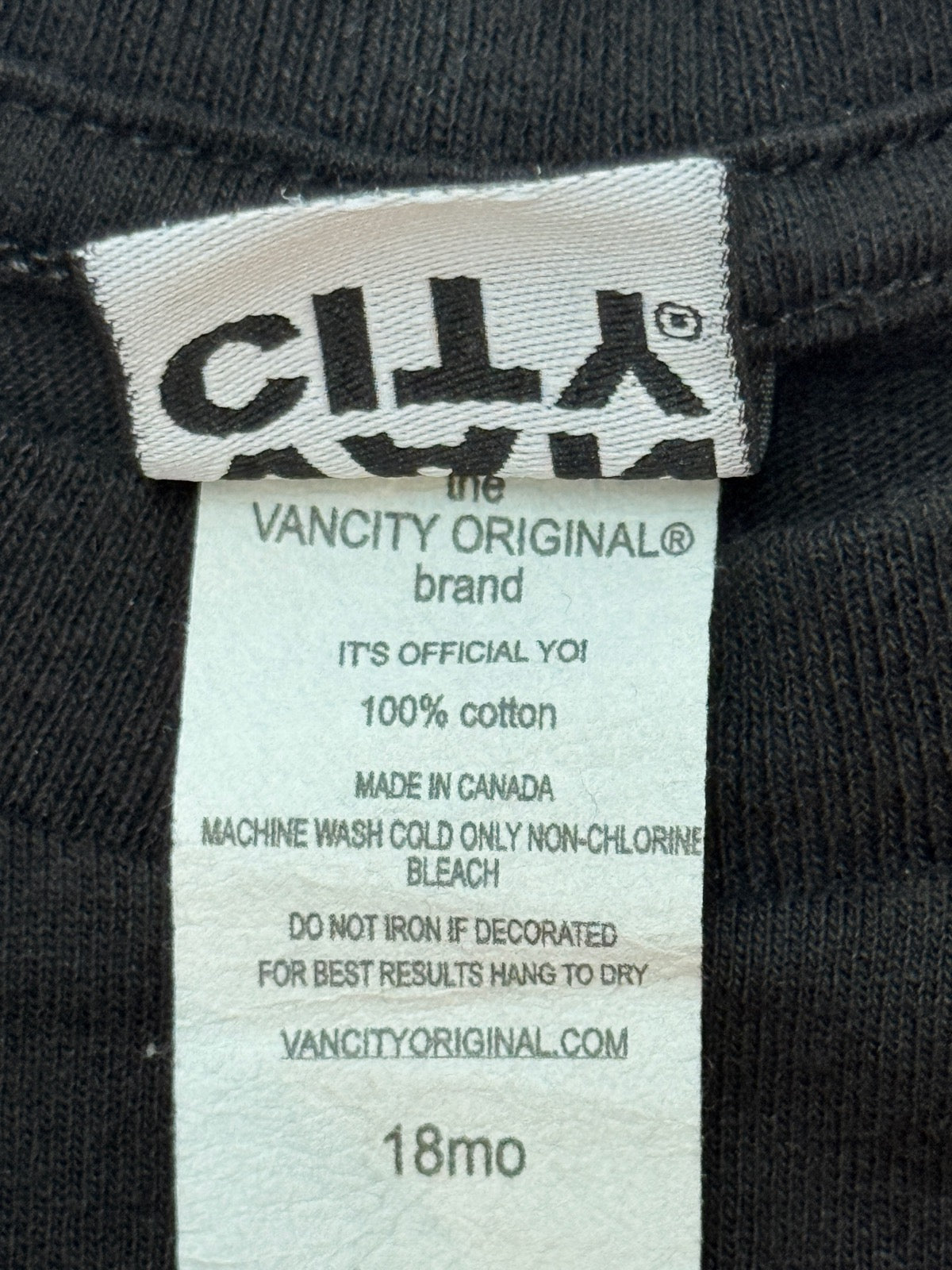 Vancity Original Van City T-Shirt 18mo