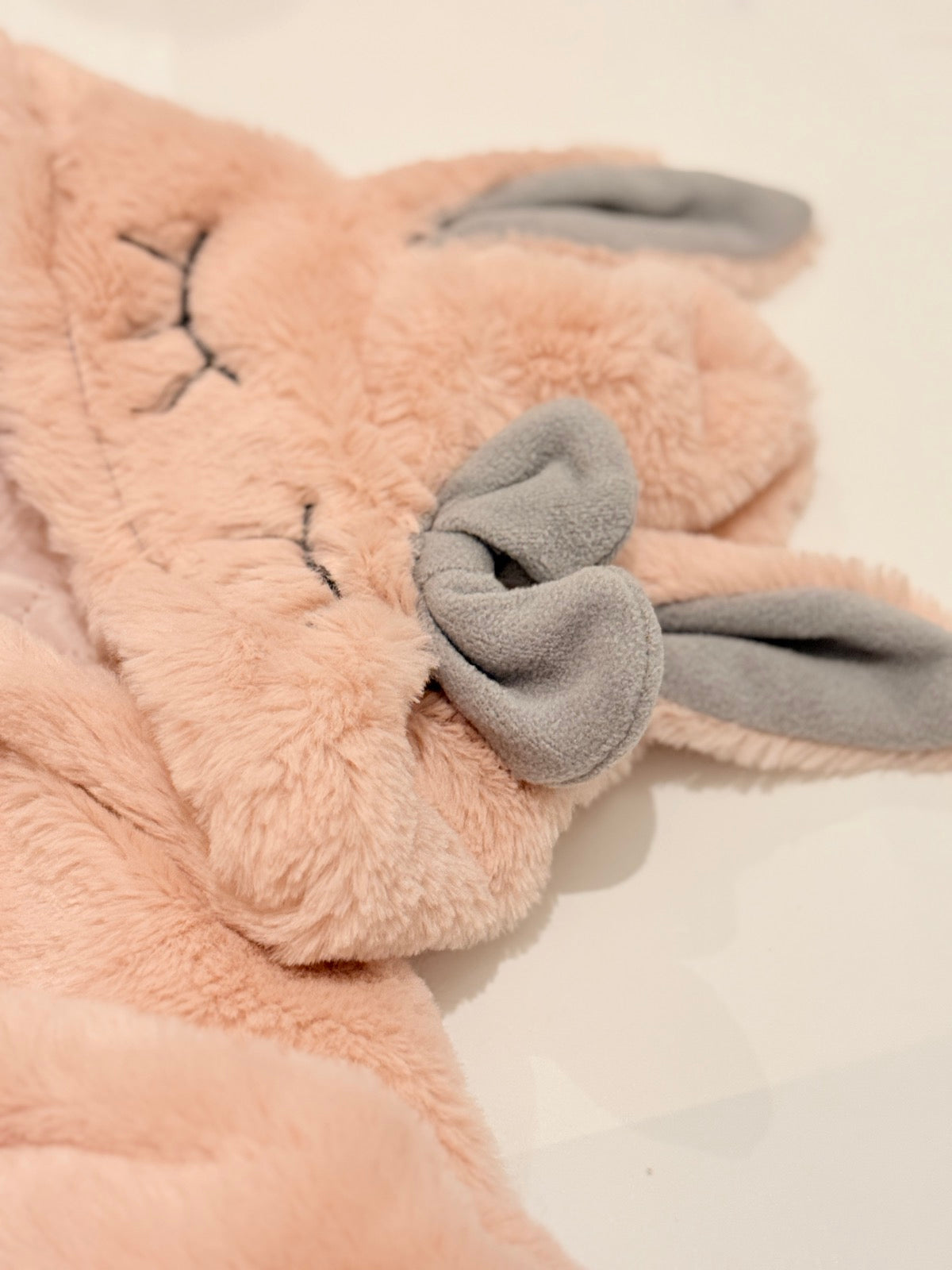 Faux Fur Bunny Hooded Jacket 2/3T
