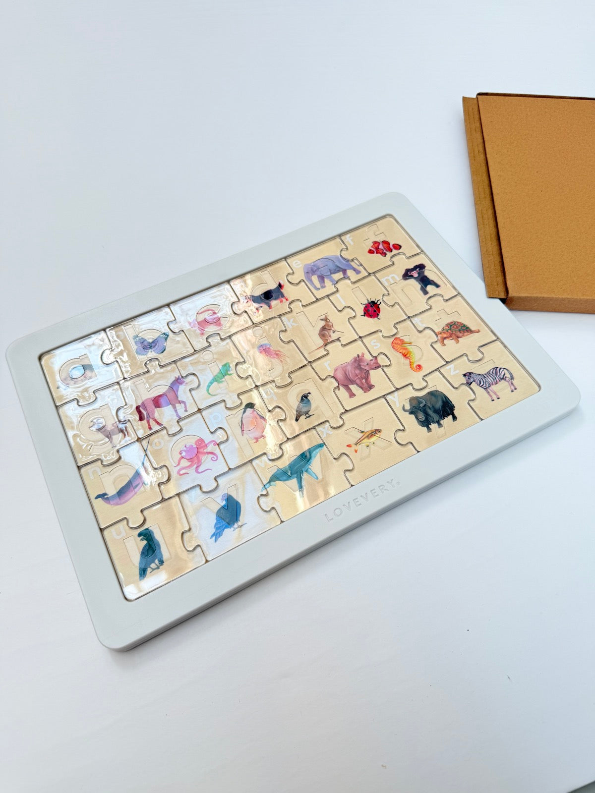 Lovevery Letter Sounds Animal Puzzle