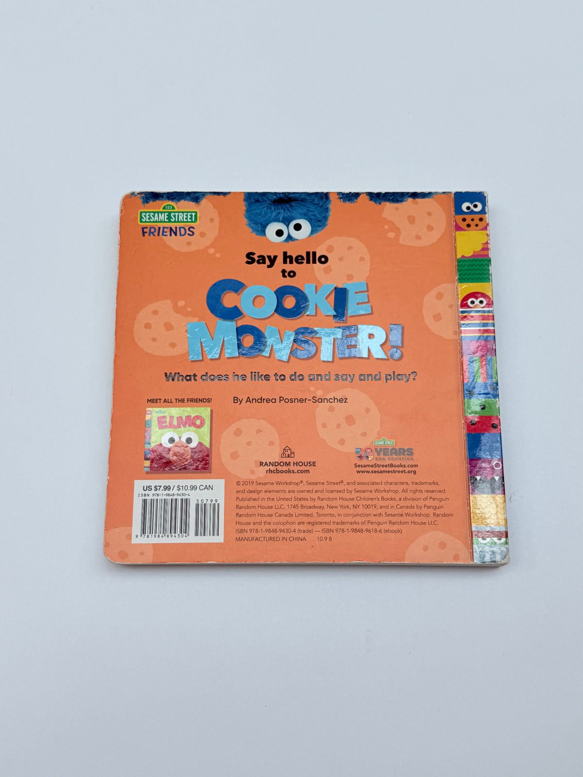 Andrea Posner-Sanchez Cookie Monster