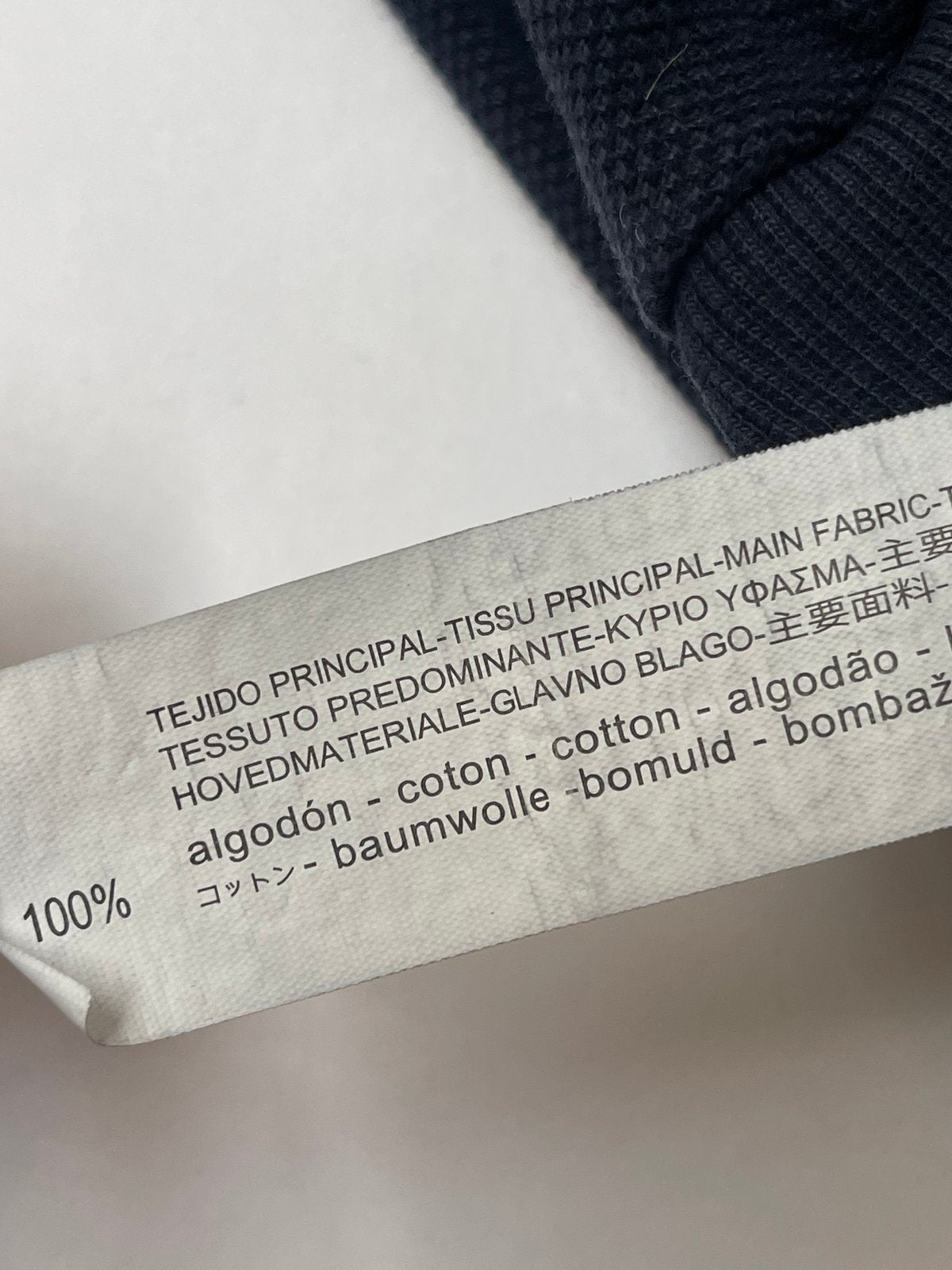 Zara Boys Collection Navy Zip-Up Hoodie Size 7