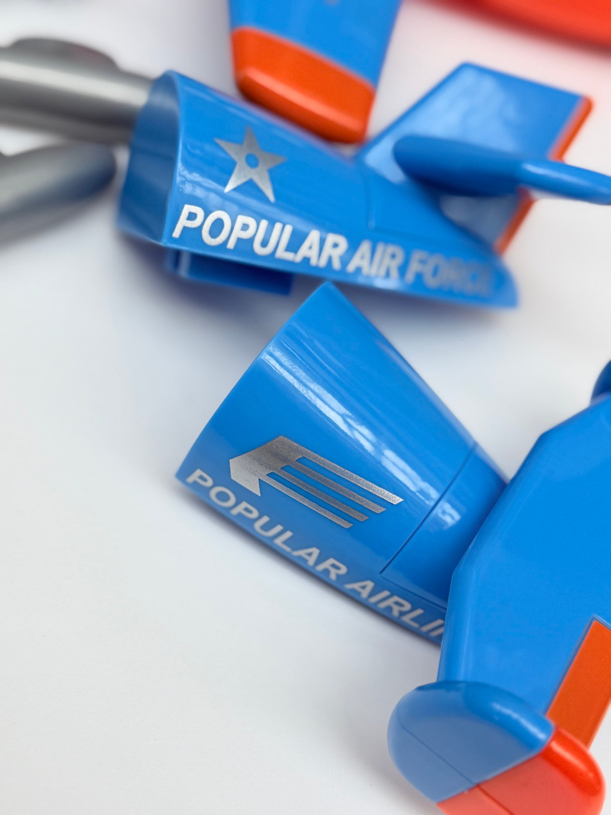 Blue Transforming Toy Airplane BH 1947