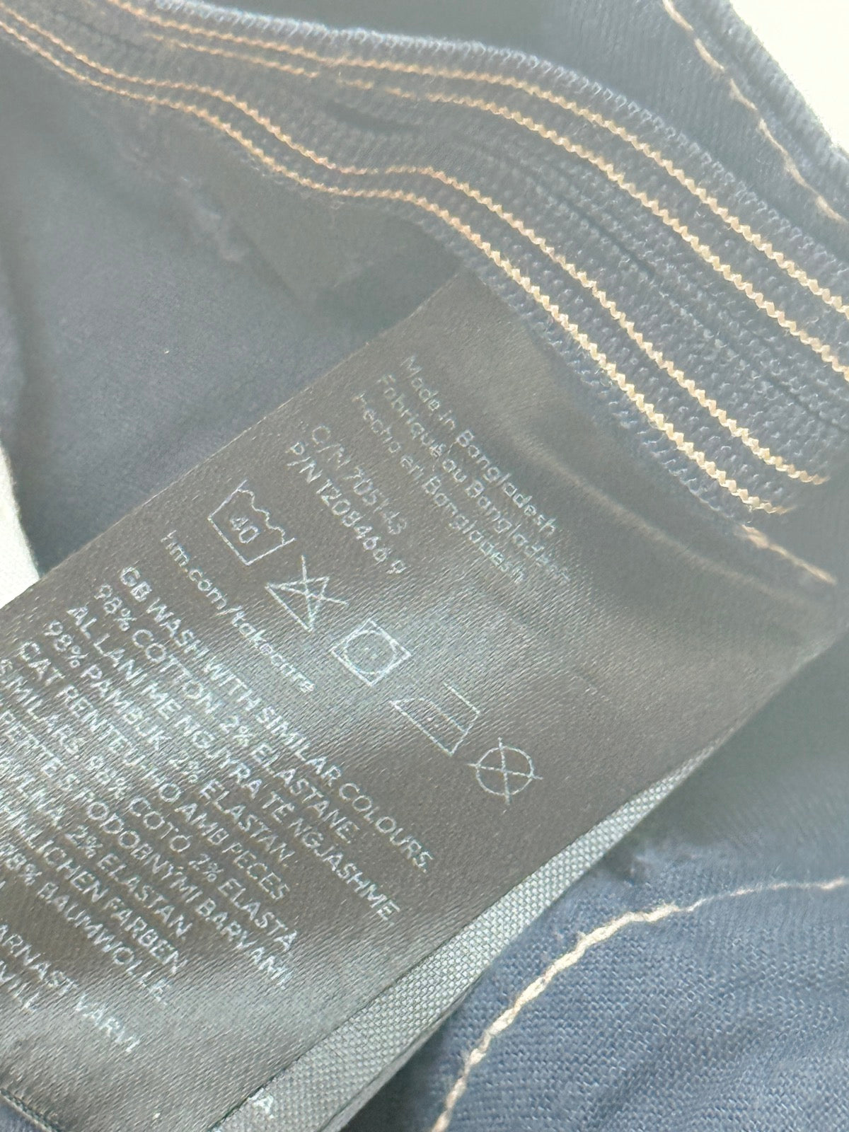 H&M Navy Chino Pants Size 6