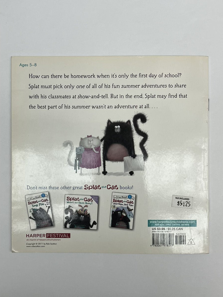 Splat the Cat: Back to School, Splat!