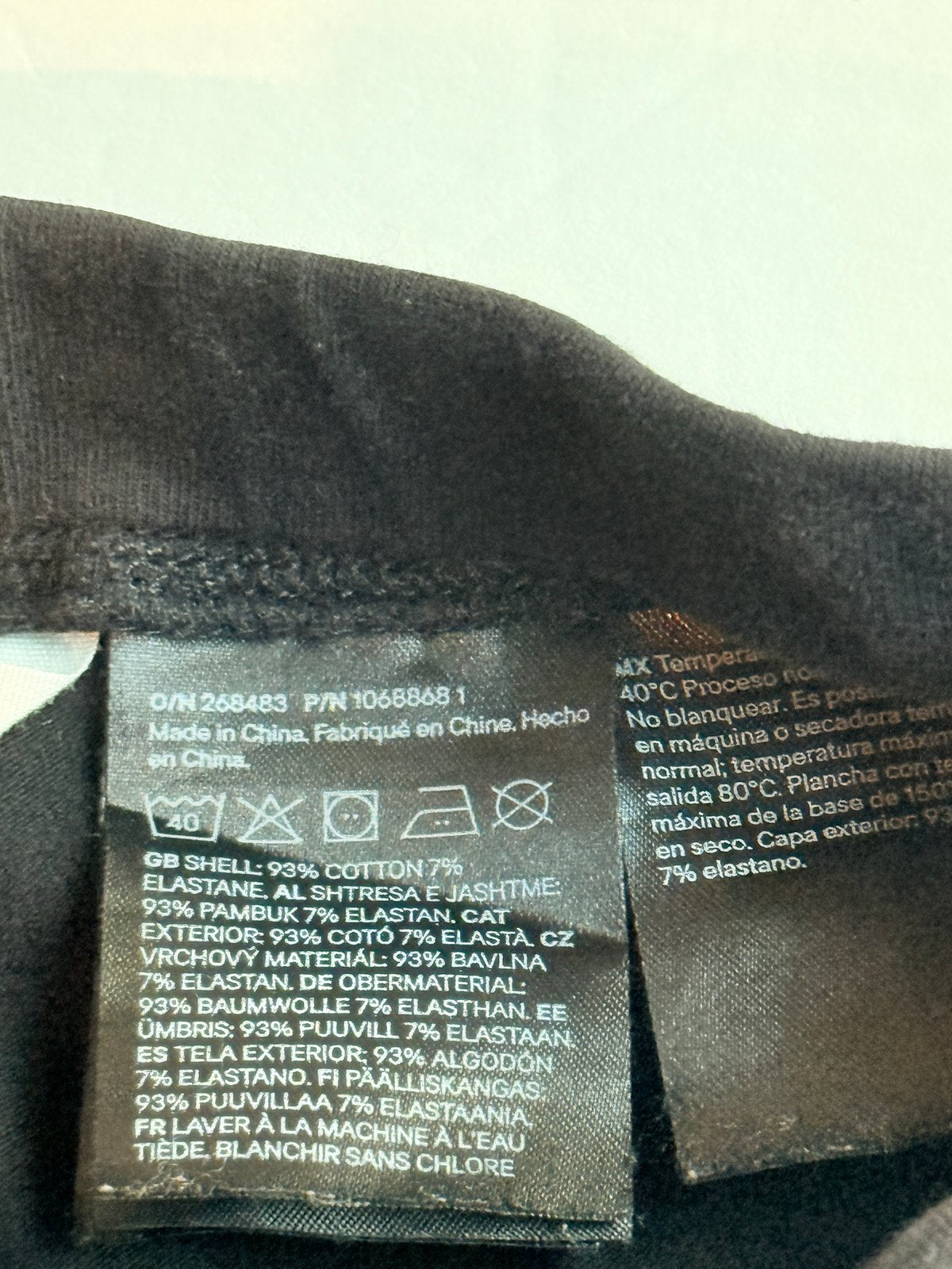 H&M Black Flare Leggings Size 9-10Y