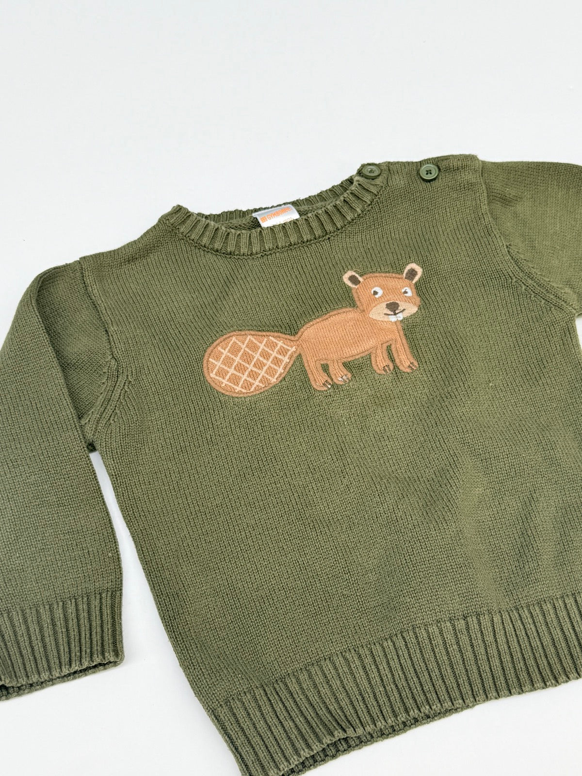 Gymboree Beaver Sweater 18-24 Months