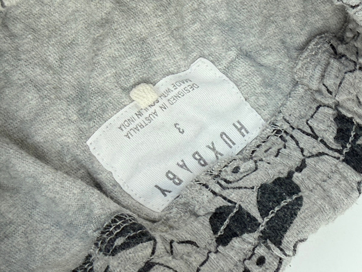 Huxbaby Panda Print Jogger Pants Size 3
