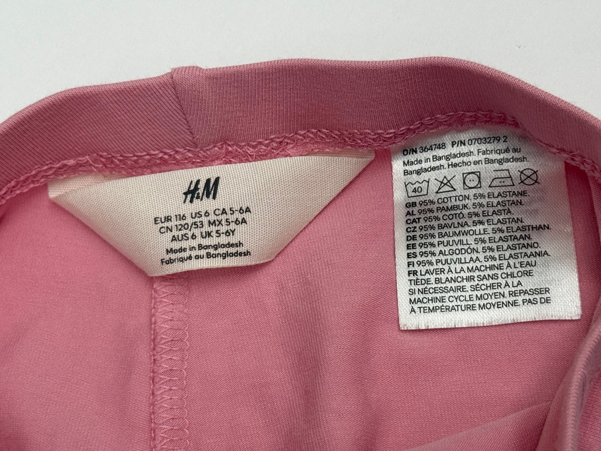 H&M Pink Leggings Size 5-6